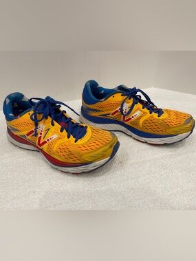 New Balance Yellow and Blue Women's Running Sneakers